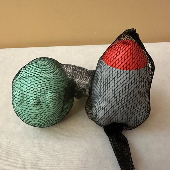 2 BARK Large Super Chewer Rubber Toys / Like New / Rocket and Elf Head - Picture 2 of 12